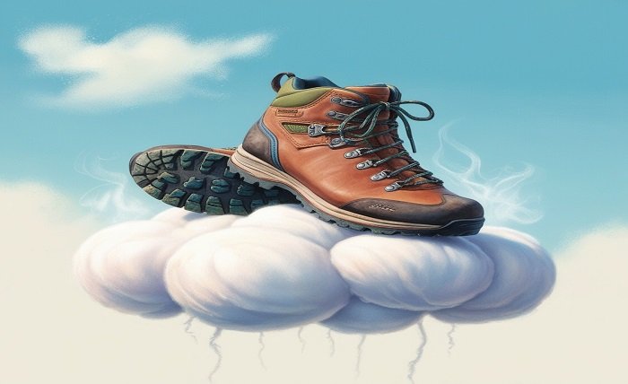 on cloud hiking shoes