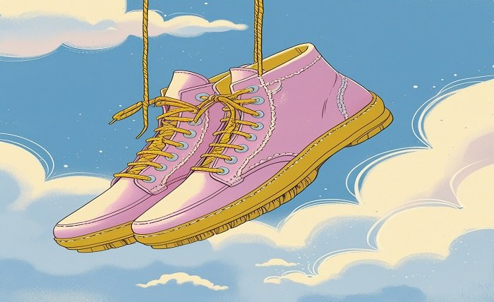 on cloud wide shoes